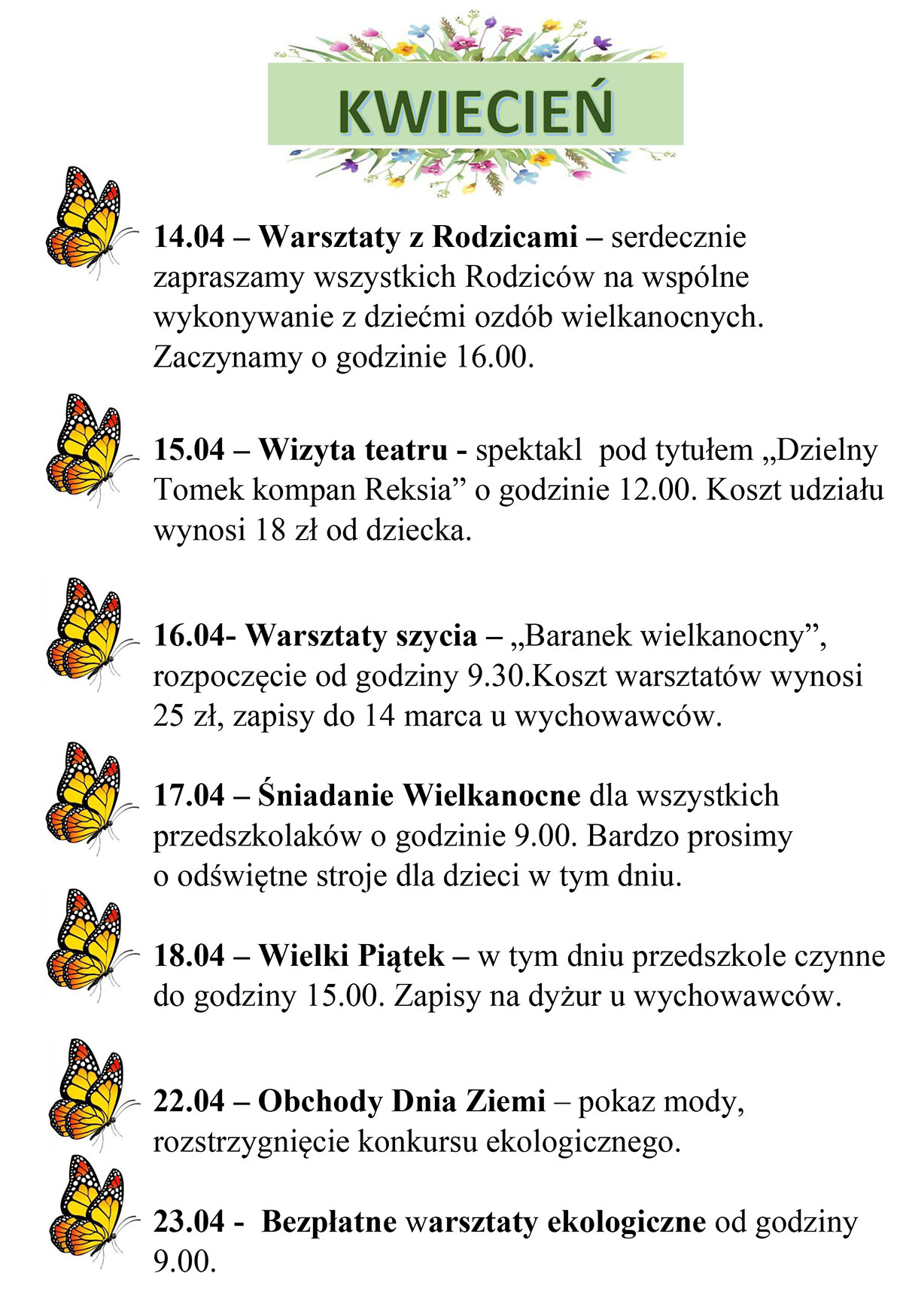 wydarzenia MARZECC