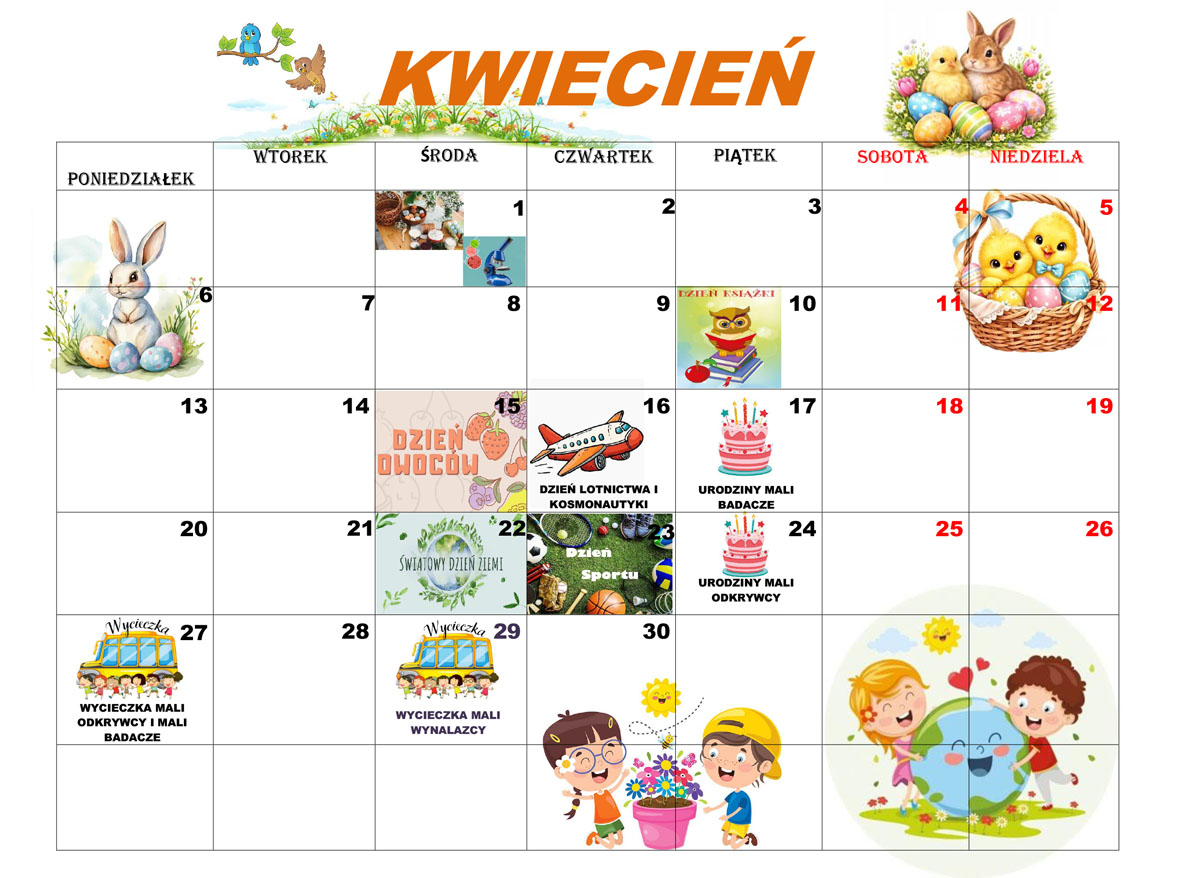 newtonek marzec kalendarz 2026